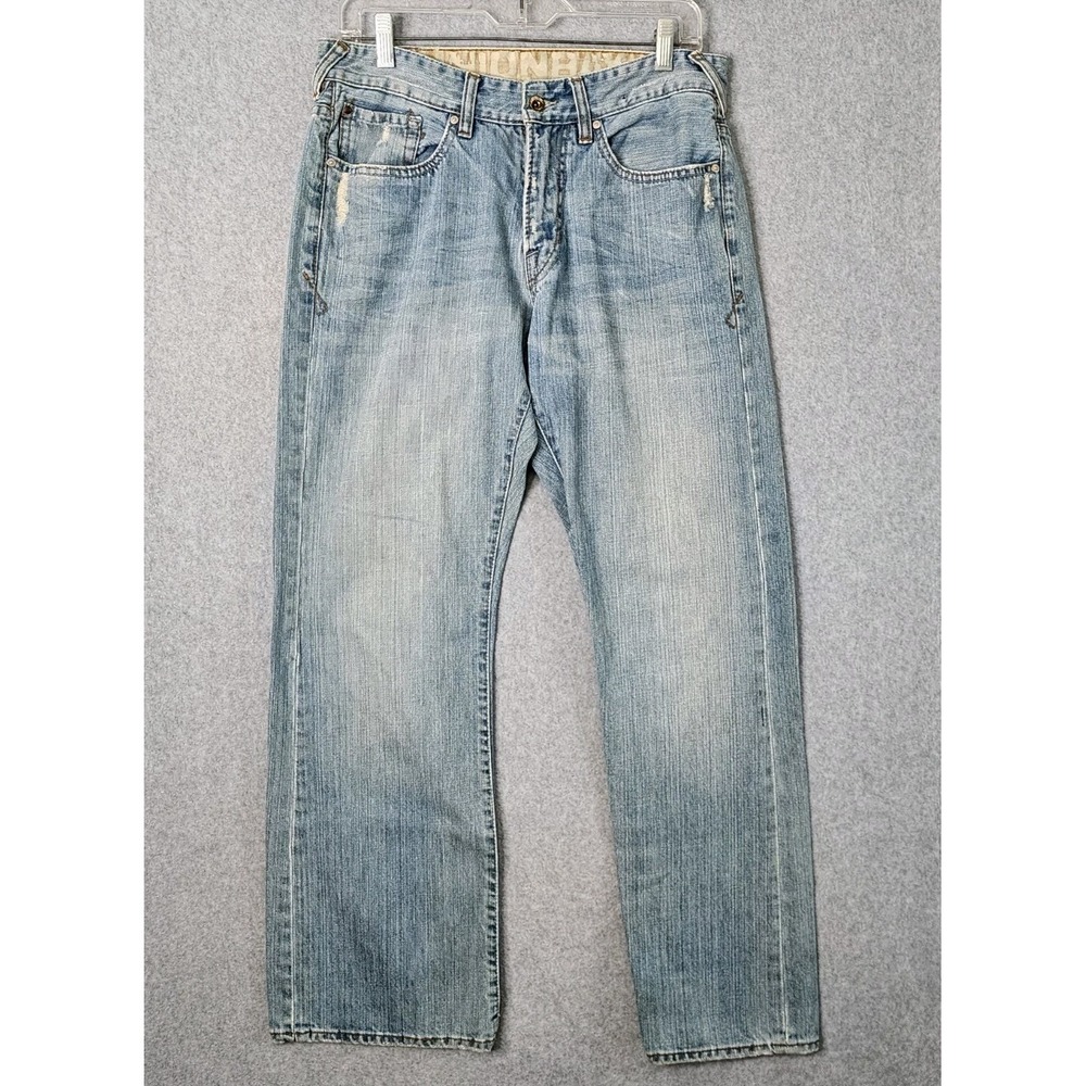 Vintage Union Bay‎ Bootcut Flare Jeans 30x30 Blue Light Wash Faded y2k Skater